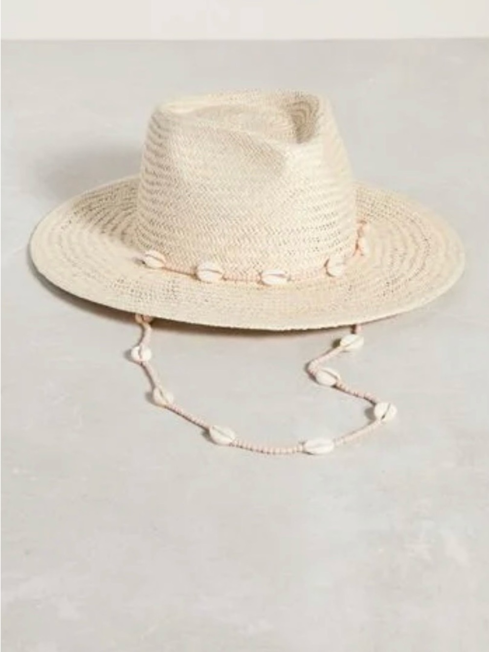 Lack Of Color Shells Fedora Straw Hat - Picture 2 of 7